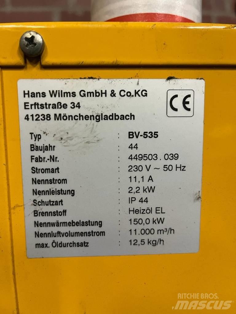 Wilms BV 535 Sprzęt do podgrzewania i rozmrażania