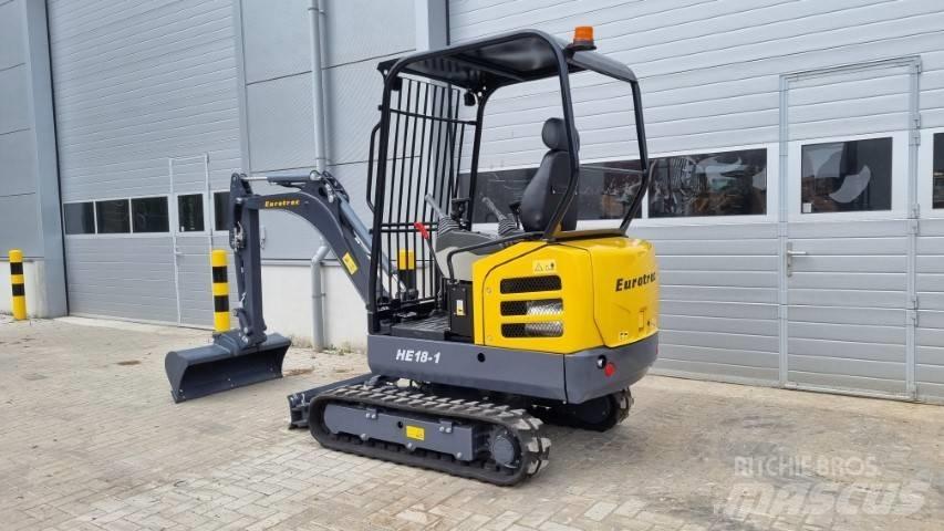 Eurotrac HE 18 Minikoparki