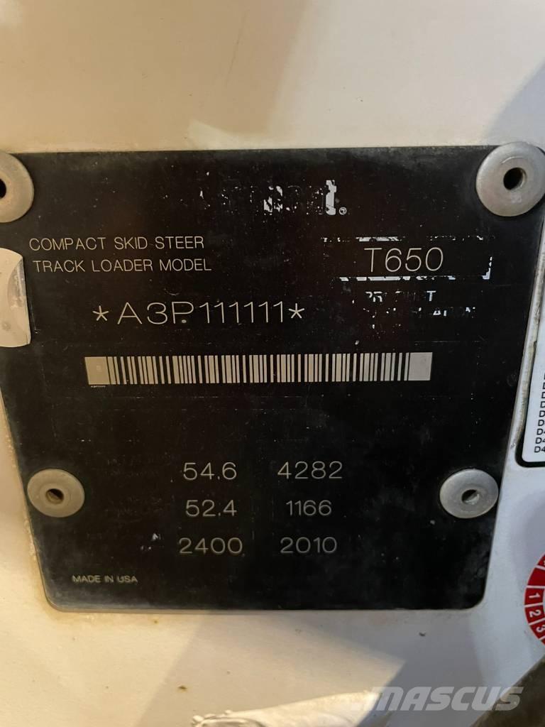 Bobcat T 650 Ładowarki gąsienicowe