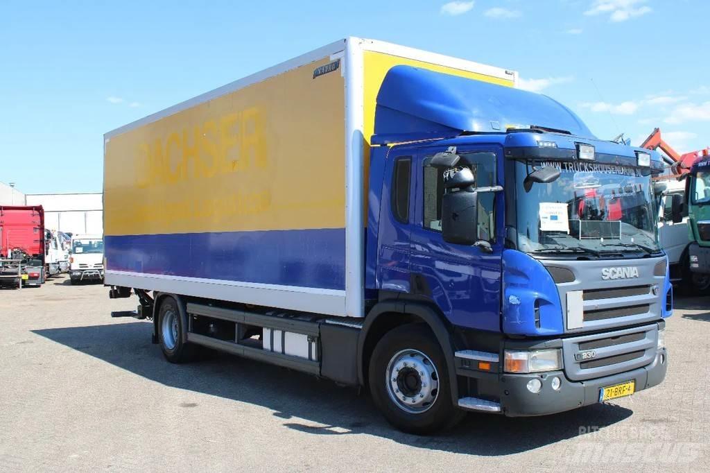 Scania P 230 + LIFT Samochody ciężarowe ze skrzynią zamkniętą