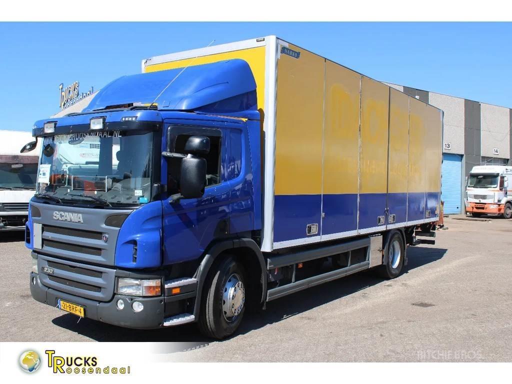 Scania P 230 + LIFT Samochody ciężarowe ze skrzynią zamkniętą