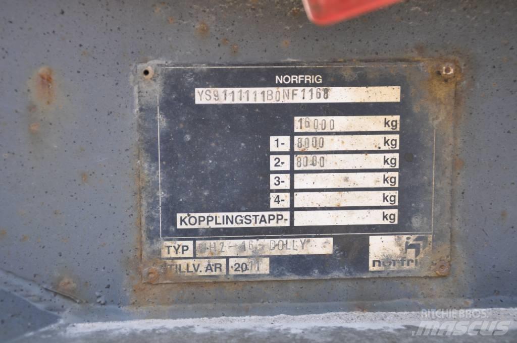 Norfrig DOLLY WH2-16 Wózki przyczepy