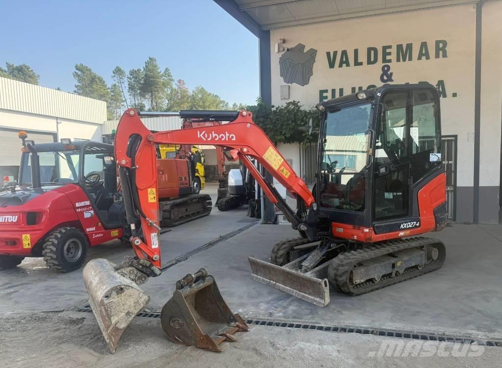 Kubota KX 027-4 Minikoparki