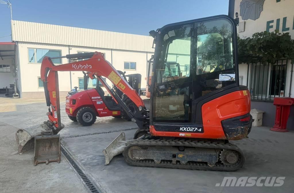 Kubota KX 027-4 Minikoparki