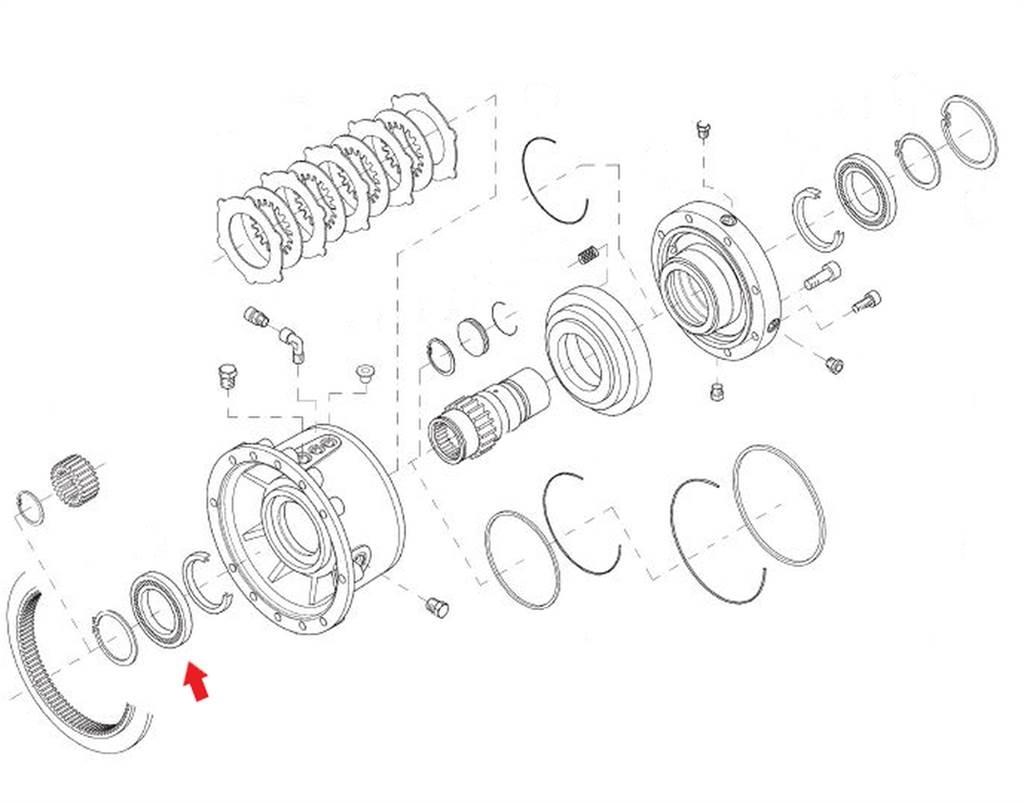 Ponsse 0037701 Skrzynia biegów