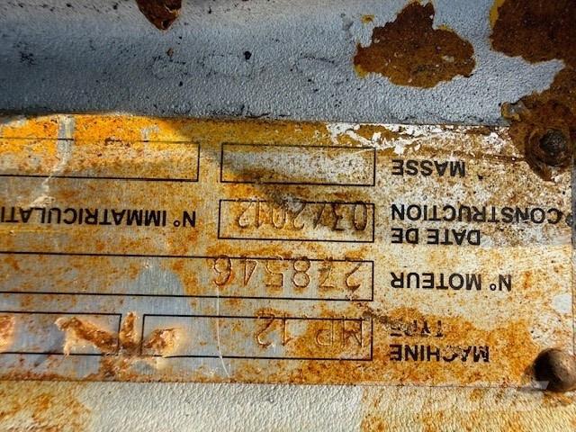 Geismar mp12 Urządzenia do konserwacji trakcji kolejowej