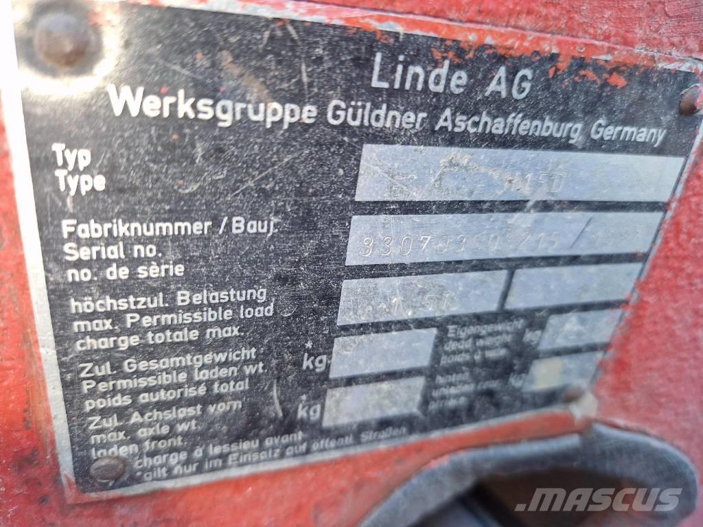 Linde H 15 D Wózki Diesla