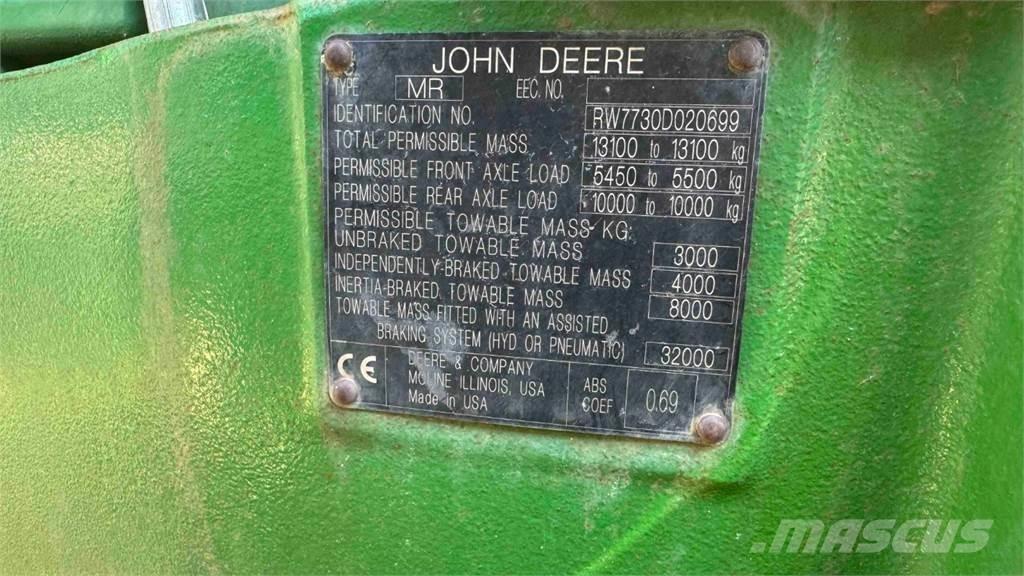 John Deere 7730 Ciągniki rolnicze