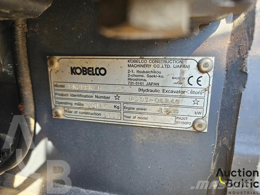 Kobelco SK28SR-6 Minikoparki