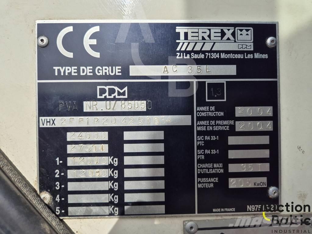 Terex AC 35 L Żurawie samochodowe