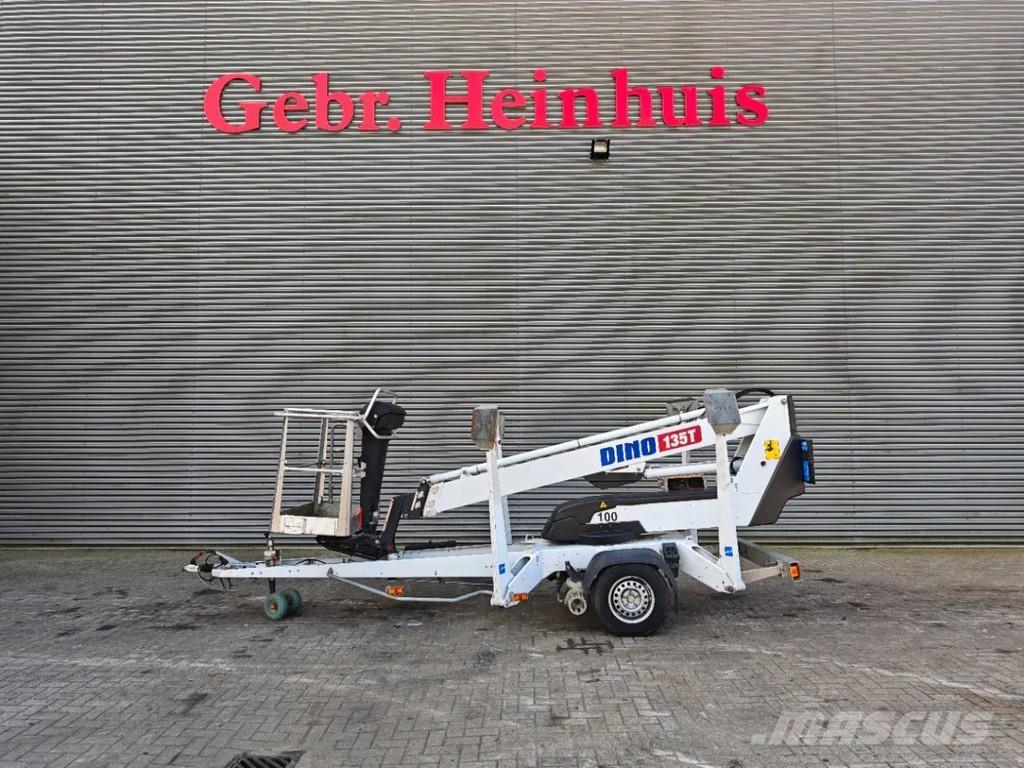 Dino 135T Podnośniki na przyczepach