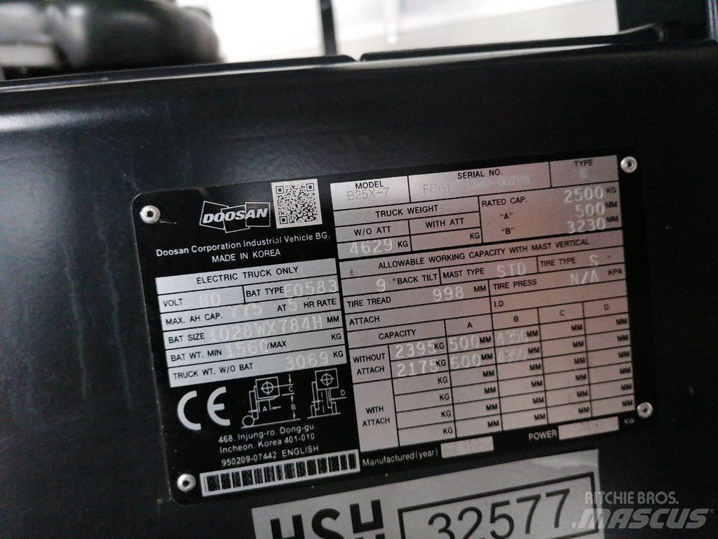 Doosan B25X-7 Wózki elektryczne