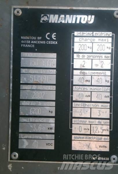 Manitou 150 AETJC Podnośniki przegubowe