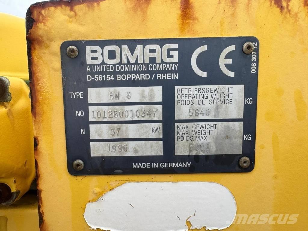 Bomag BW 6 Walce dwubębnowe