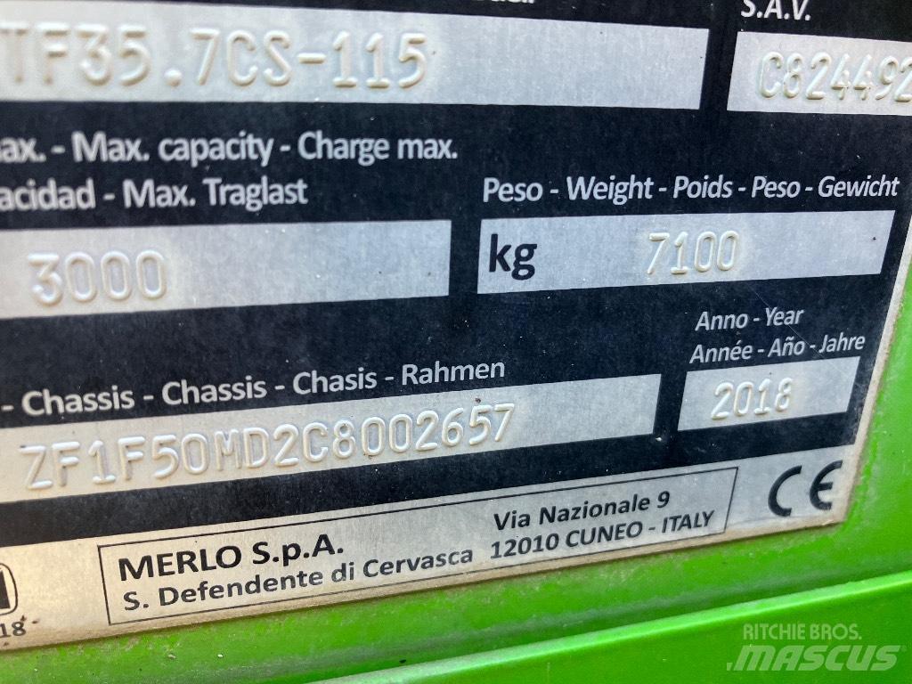 Merlo 35.7 CS Ładowarki rolnicze