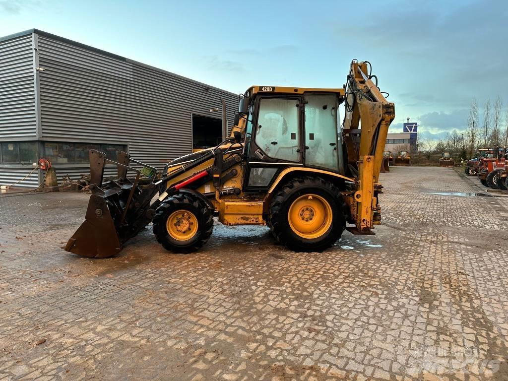 CAT 428D Koparko-ładowarki
