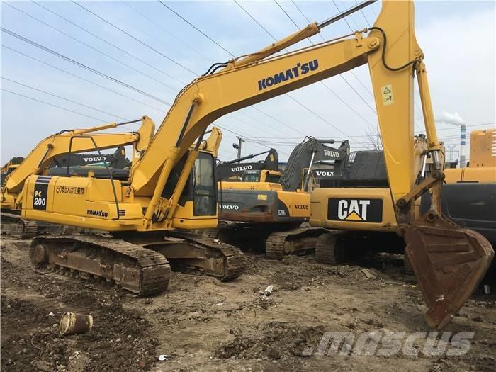 Komatsu PC 200-7 Koparki gąsienicowe