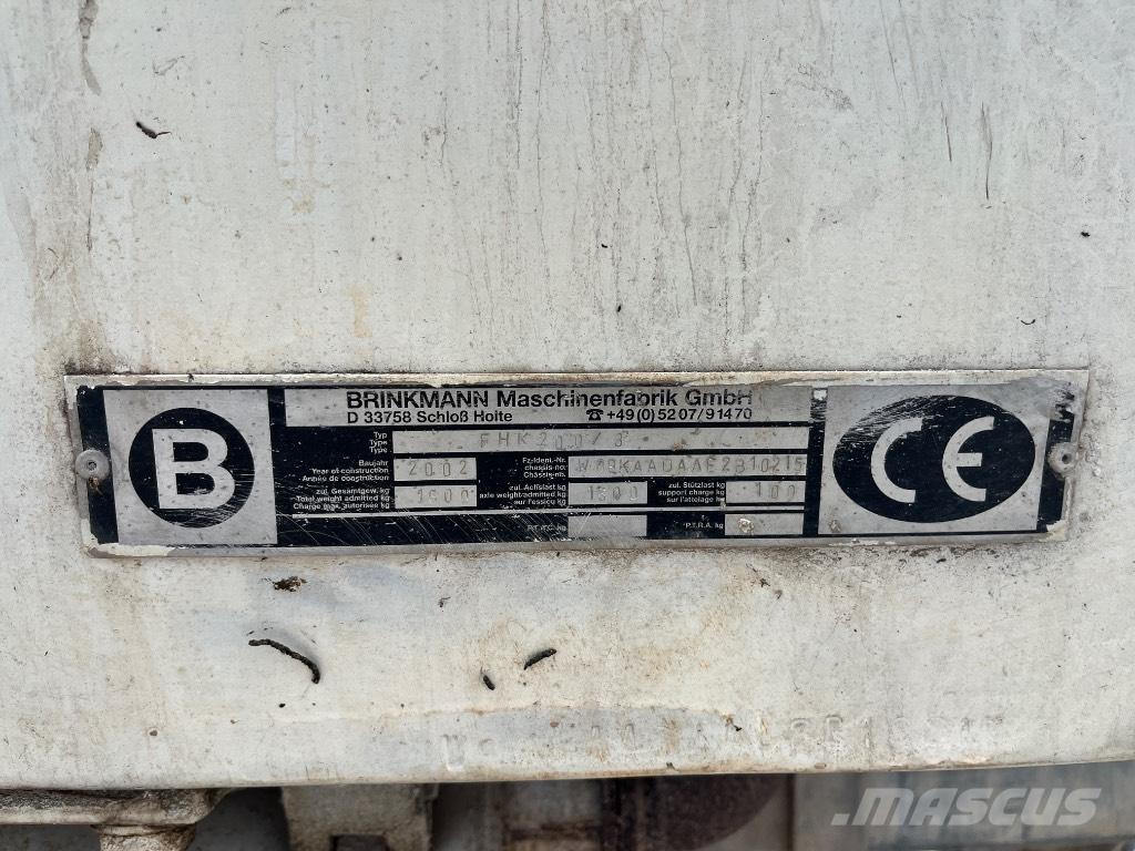 Brinkmann FHk 200/3 Pompy do jastrychu