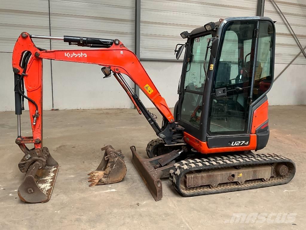 Kubota U 27-4 Minikoparki