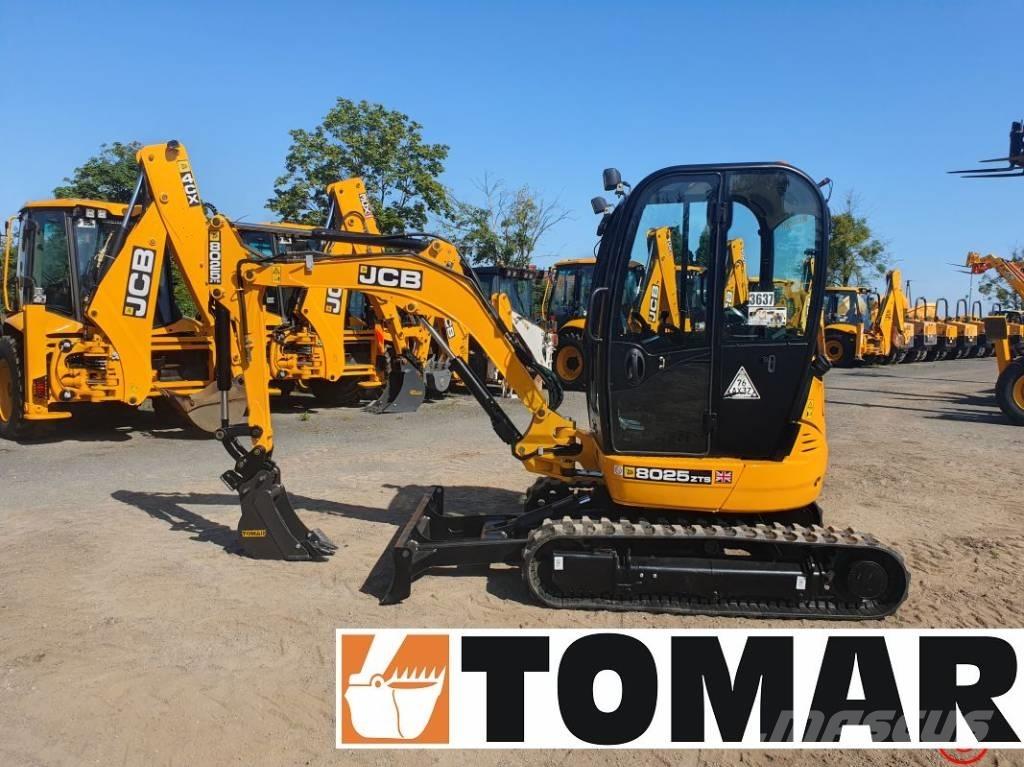 JCB 8025 ZTS Minikoparki