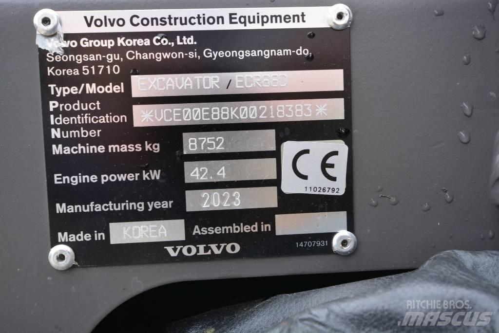Volvo ECR 88 D Pro Midikoparki  7t - 12t