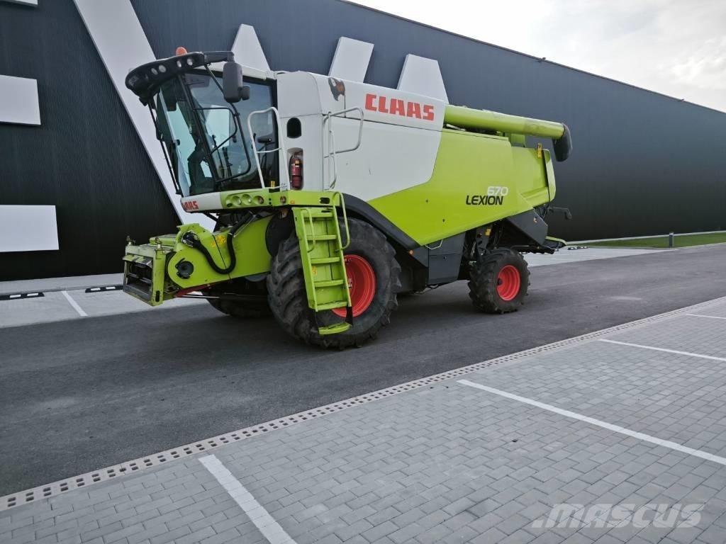 CLAAS Lexion 670 Kombajny zbożowe