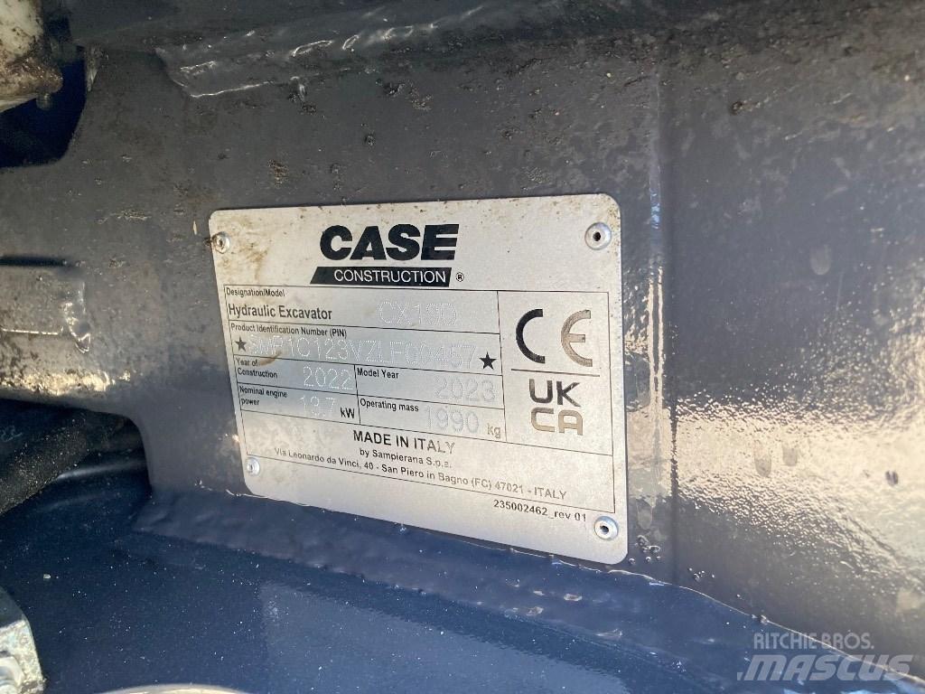 CASE CX 19 D Minikoparki