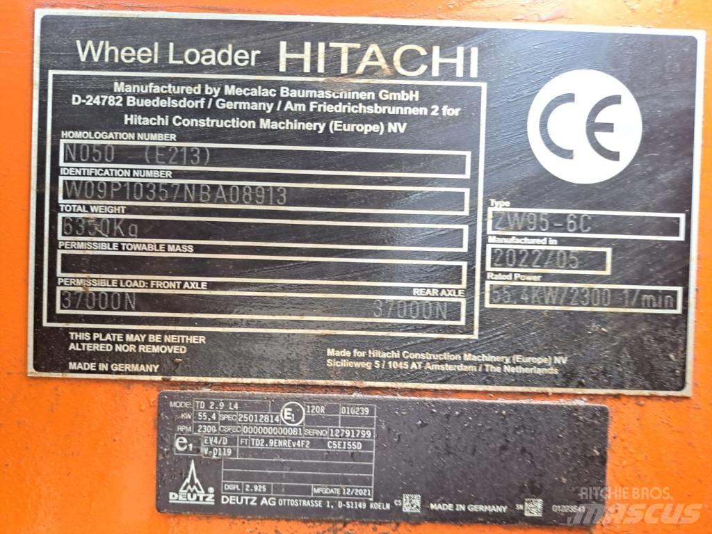 Hitachi ZW 95-6 Ładowarki kołowe