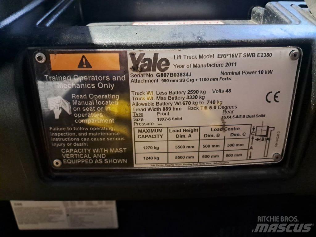 Yale ERP16VT Wózki elektryczne