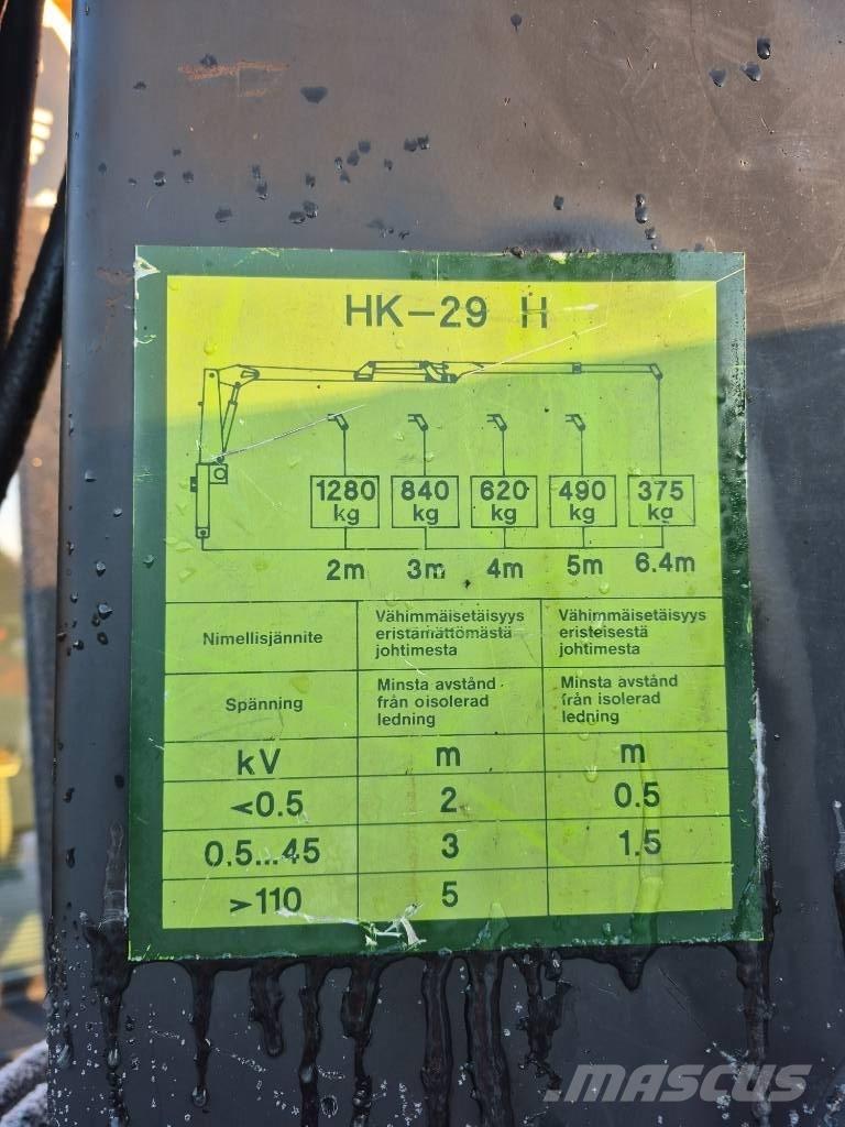 Tume HK29H Przyczepy leśne