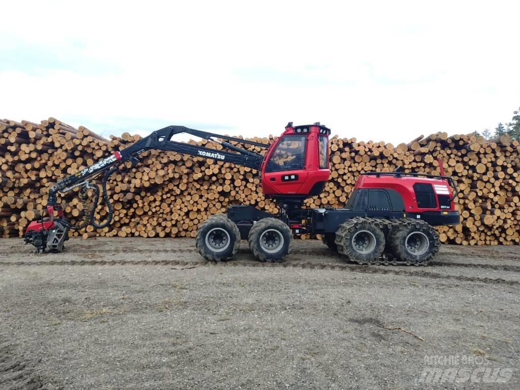 Komatsu 901 XC Harwestery