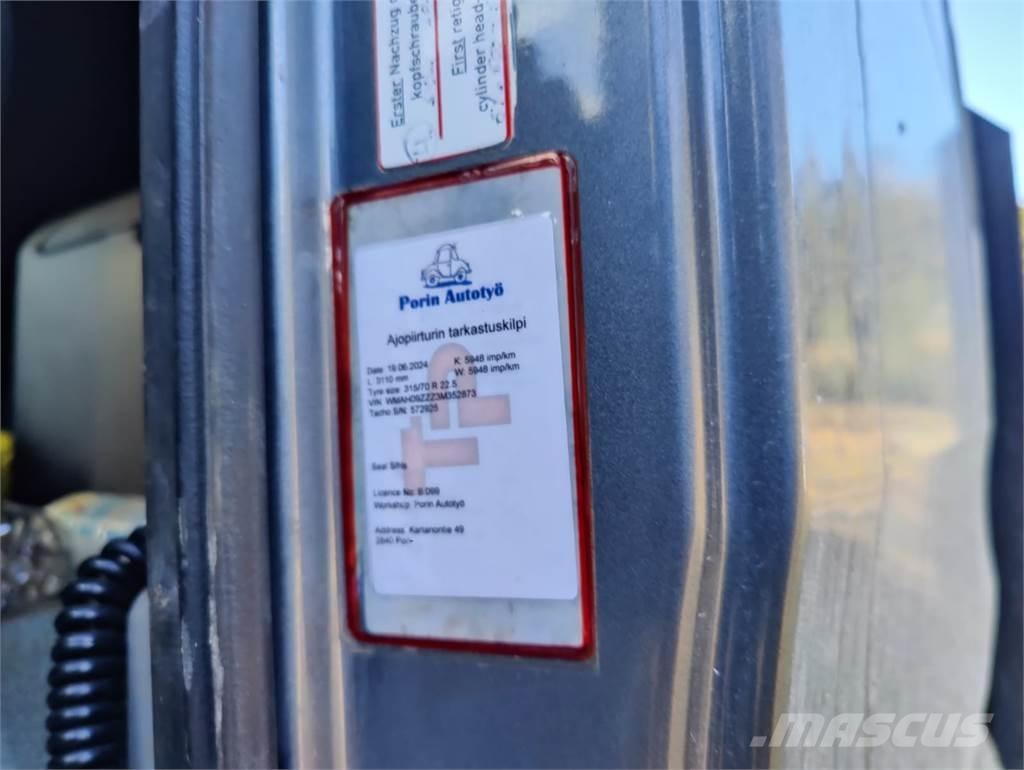 MAN TG-A 18.363 Ciężarówki typu Platforma / Skrzynia