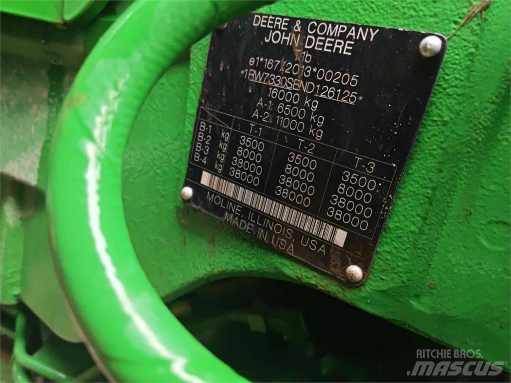 John Deere 7R 330 Ciągniki rolnicze