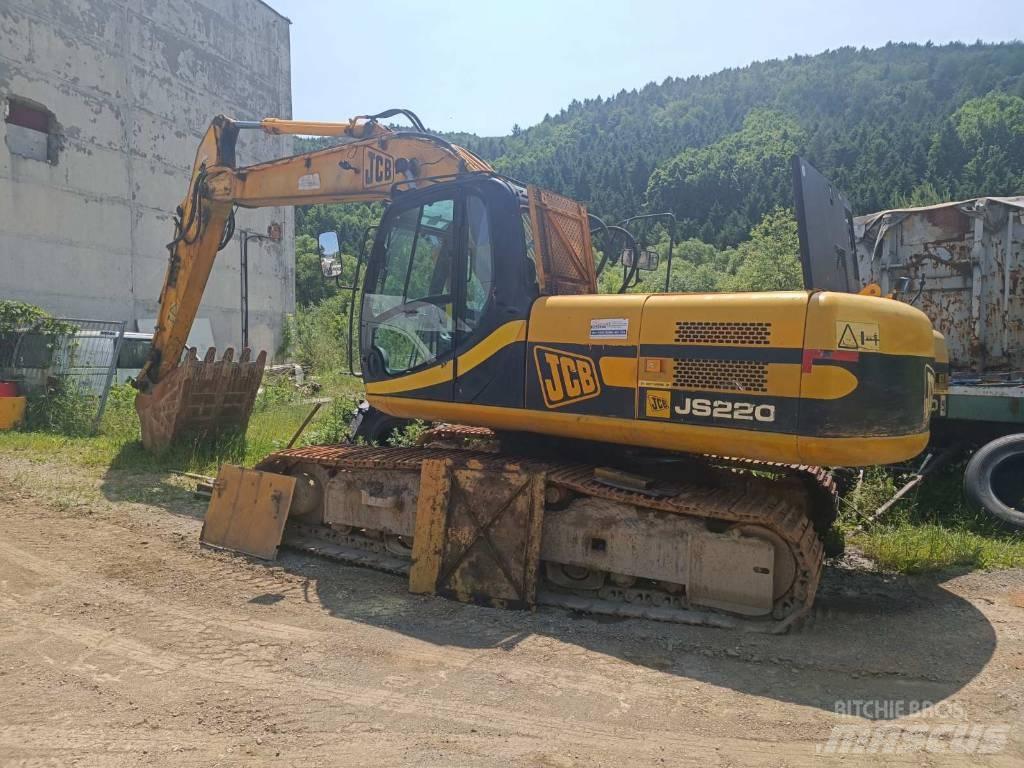 JCB JS 220 LS Koparki gąsienicowe