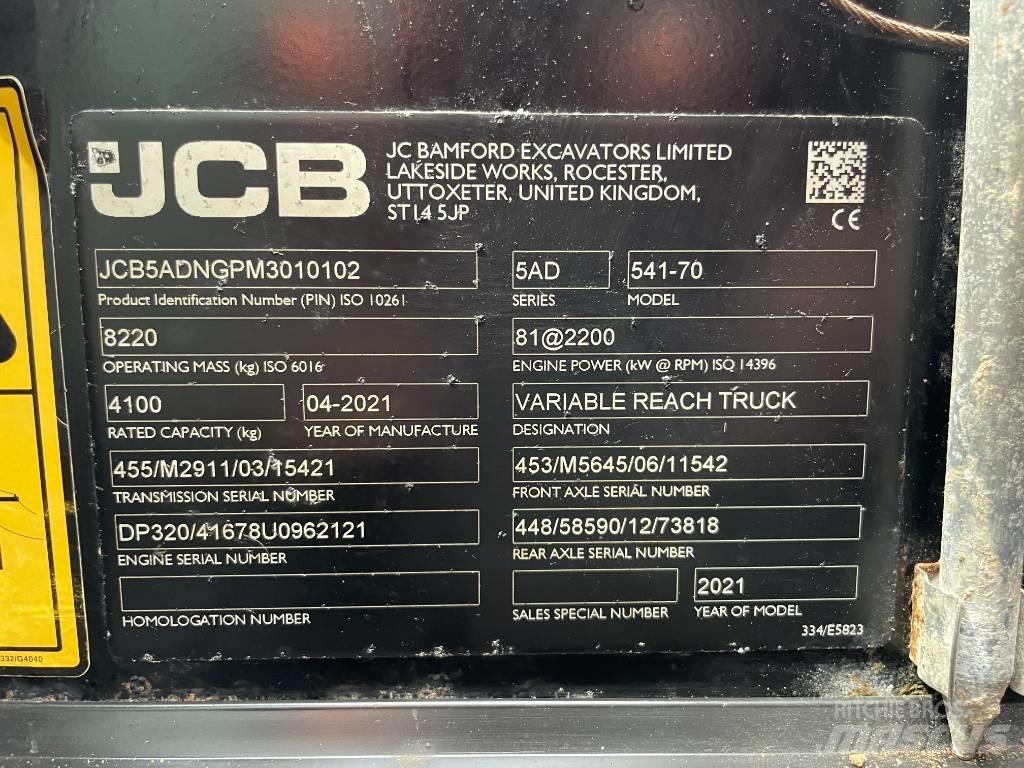 JCB 541-70 Ładowarki teleskopowe
