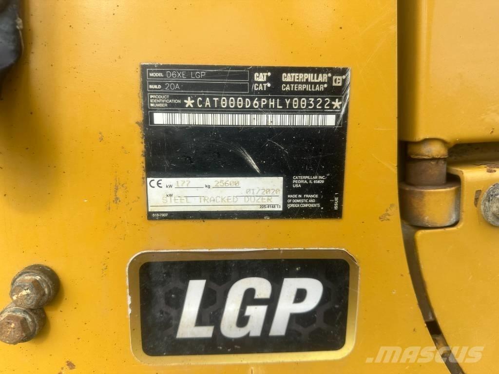 CAT D 6 XE Spycharki gąsienicowe