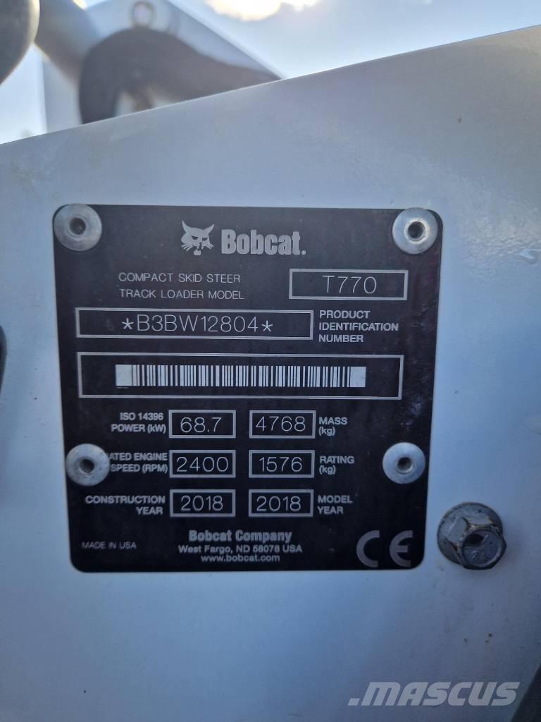 Bobcat T 770 Ładowarki gąsienicowe