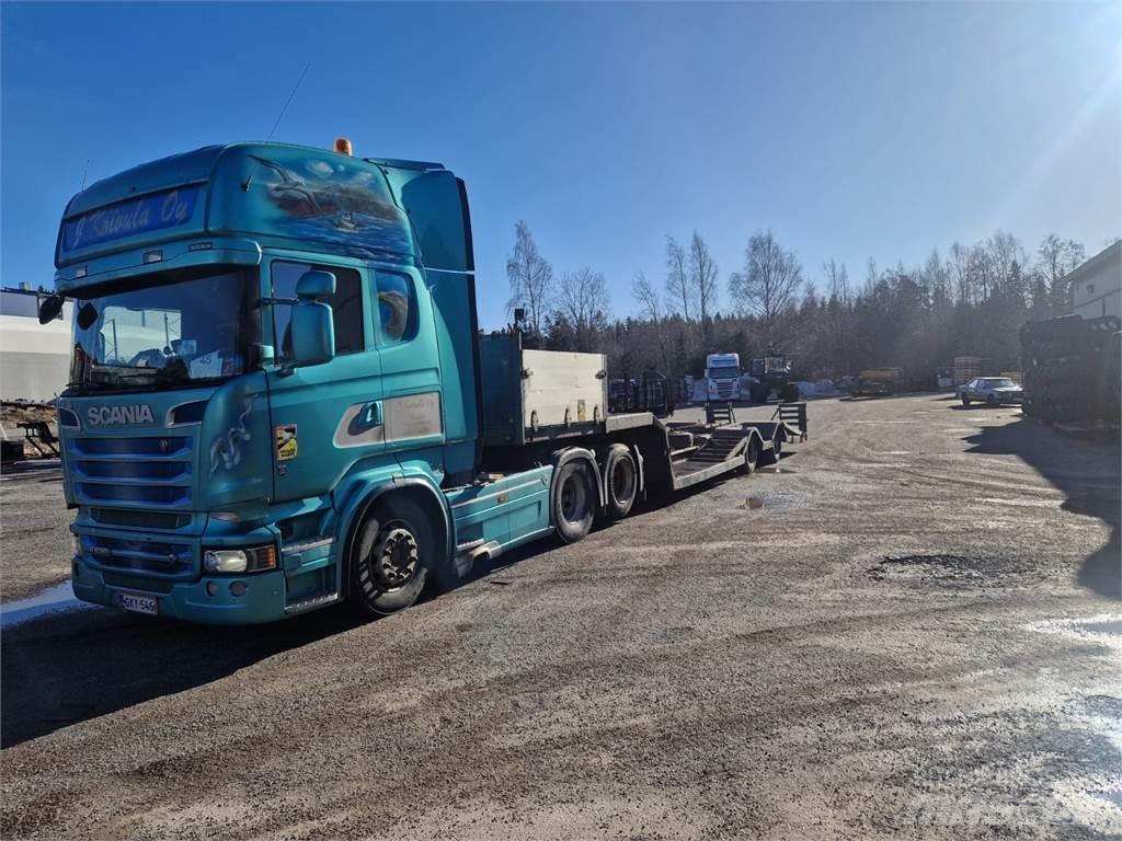 Scania R520 Samochody do przewozu maszyn leśnych