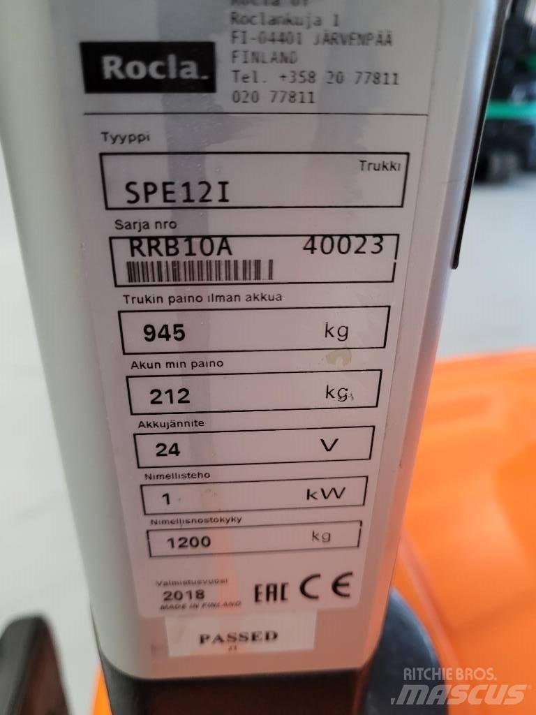 Rocla SPE12i Samojezdne maszyny do załadunku