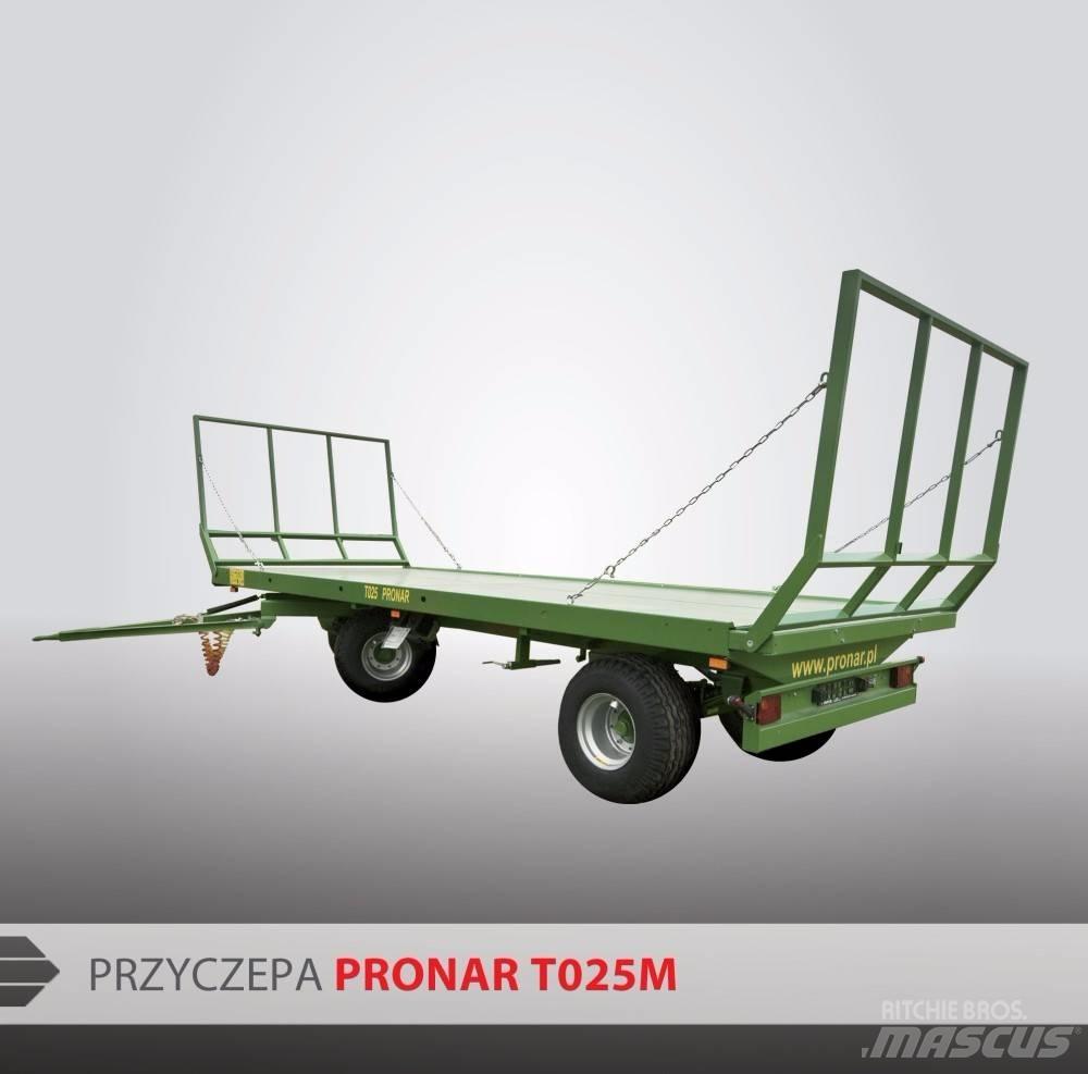 Pronar T025M Przyczepy do przewozu słomy w belach