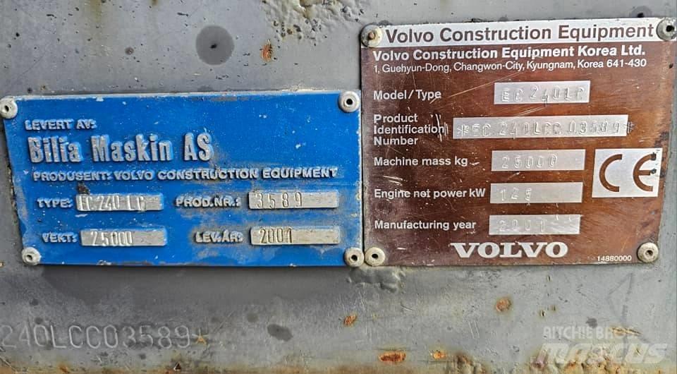 Volvo EC 240 LC Koparki gąsienicowe
