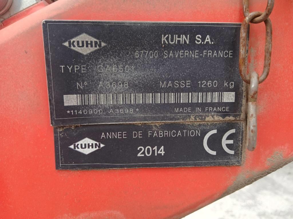 Kuhn GA 6501 Ciągnikowe żniwiarki pokosowe