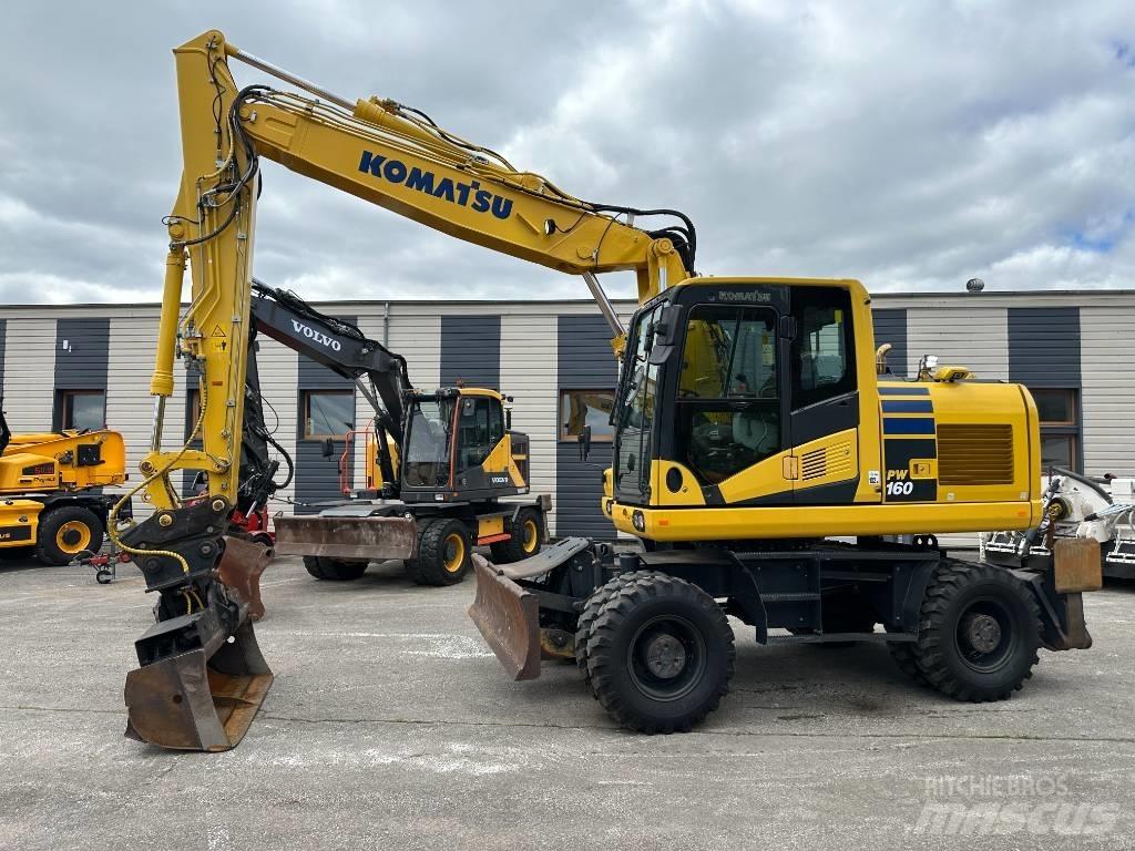 Komatsu PW160-11 Koparki kołowe