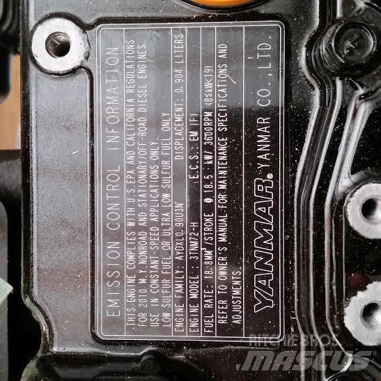 Yanmar 3TNM72 Inne akcesoria