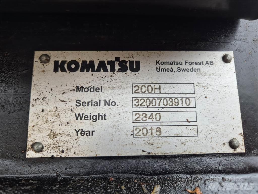 Komatsu 901 XC Harwestery