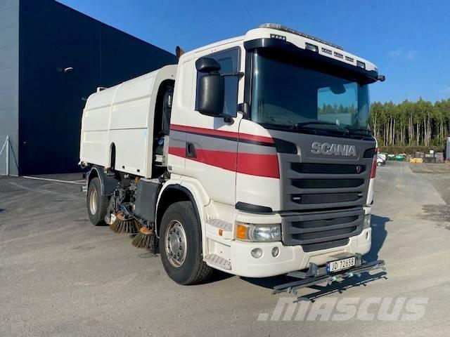 Scania G 410 Zamiatarki