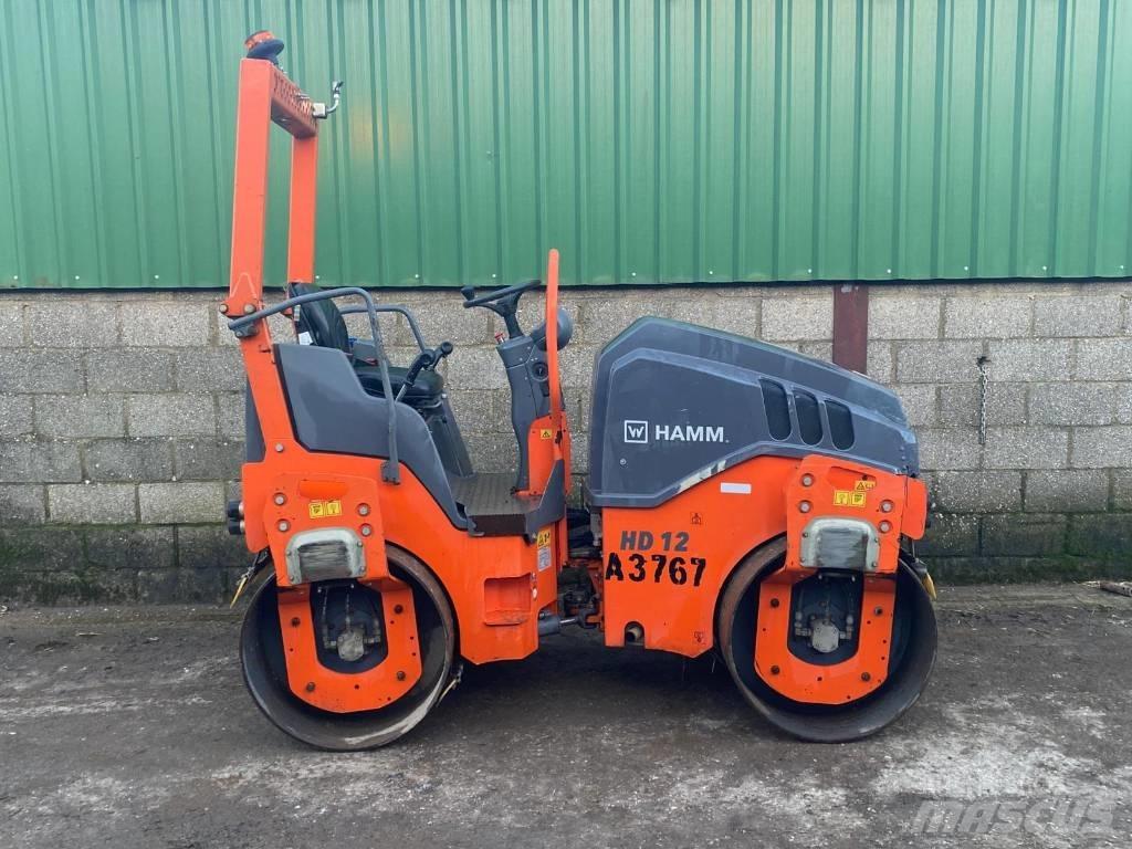 Hamm HD12VV Walce dwubębnowe