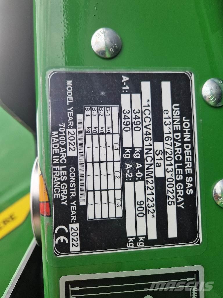 John Deere V461M Prasy zwijające