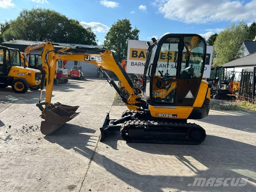 JCB 8026 CTS Minikoparki