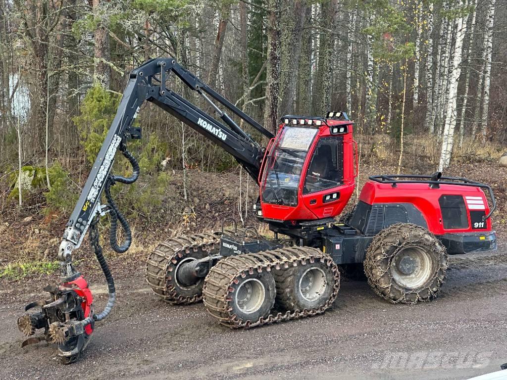 Komatsu 911 Harwestery